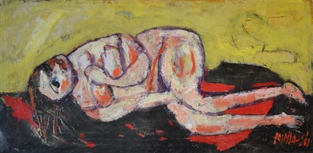 Guido Pajetta, Nudo raccolto, 1961