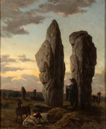 ARMAND QUEYROY
(1830 - 1893)
, Paesaggio 