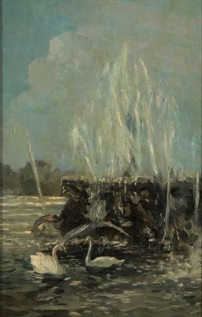 EMMA CIARDI
(Venezia 1879 - 1933)
, La fontana dei cavalli 