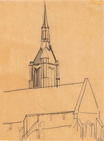 ANDRÉ DERAIN
(Chatou 1880 - Garches 1954)
, Cattedrale di Chartres 