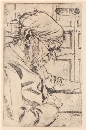 UMBERTO BOCCIONI(Reggio Calabria 1882 - Verona 1916), Lettura di Maria Sacchi 1907