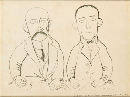 BEN SHAHN
(Kovno 1898 - New York 1969)
, Sacco e Vanzetti 1932
