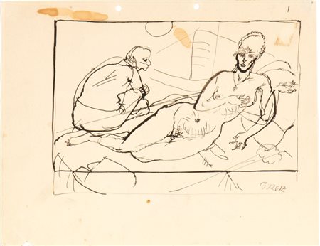 GEORGE GROSZ
(Berlino 1893 - 1959)
, Senza titolo 