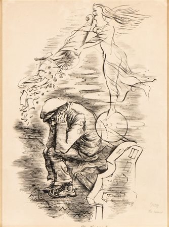 GEORGE GROSZ
(Berlino 1893 - 1959)
, The secret 1936