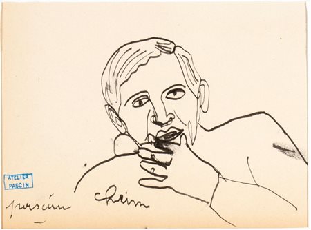 JULES PASCIN
(Vidin 1885 - Parigi 1930)
, Chaïm Soutine 1925