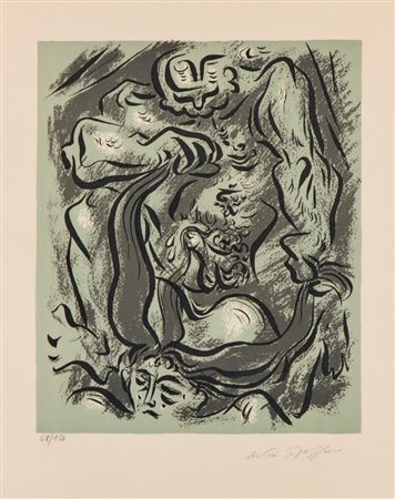 ANDRÉ  MASSON
(Balagny-sur-Thérain 1896 - Parigi 1987)
, Mythologie sexuelle 1948