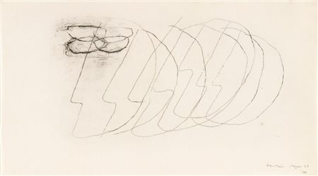 JEAN FAUTRIER
(Parigi 1898 - Châtenay-Malabry 1964)
, Les Otages 1943