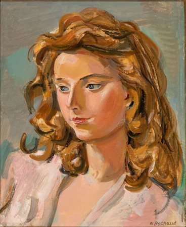 MAURICE BARRAUD
(Ginevra 1899 - 1954)
, Ritratto femminile 