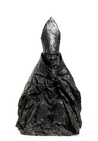 LUCIANO MINGUZZI
(Bologna  1911 - Milano 2004)
, Busto di Papa Paolo VI 