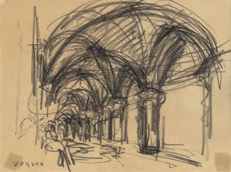 EMILIO VEDOVA
(Venezia 1916 - 2006)
, Archi veneziani 