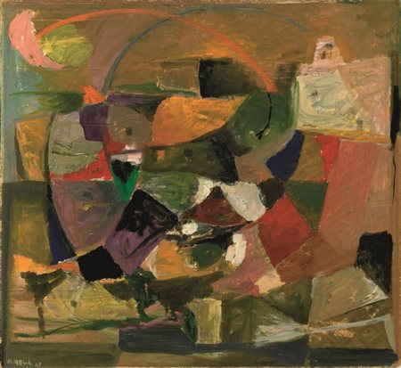 UGO ATTARDI
(Genova 1923 - Roma 2006)
, All'alba all'Isola delle Femmine 1949