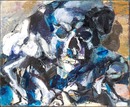 ENNIO CALABRIA
(Tripoli 1937 - Roma 2024)
, Senza titolo 1961