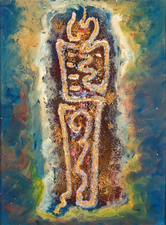 PIPPO ORIANI
(Torino 1909 - Roma 1972)
, Presenza umana 1968