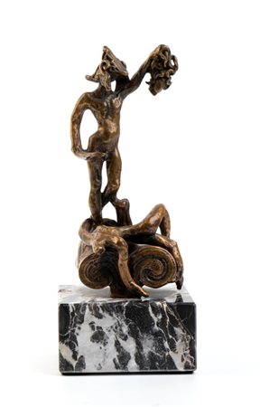 SALVADOR DALÍ
(Figueres 1904 - 1989)
, Perseo (Omaggio a Benvenuto Cellini) 