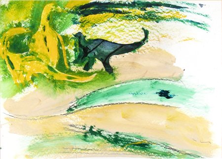 MARIO SCHIFANO
(Homs 1934 - Roma 1998)
, Senza titolo 1990