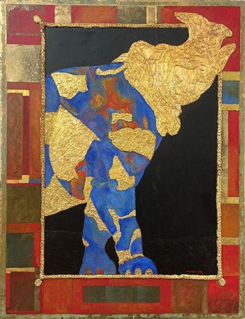 GIUSEPPE MADAUDO
(Palermo 1950)
, Rinoceronte 2025