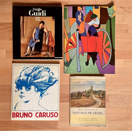 ARTE FIGURATIVA ITALIANA - Lotto unico di 4 cataloghi
