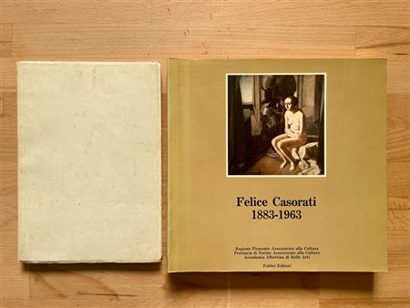FELICE CASORATI - Lotto unico di 2 cataloghi