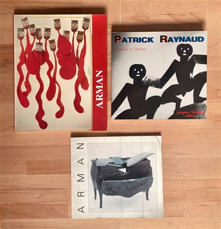 FERNANDEZ ARMAN E PATRICK RAYNAUD - Lotto unico di 3 cataloghi