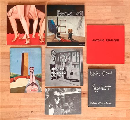 ANTONIO RECALCATI - Lotto unico di 7 cataloghi
