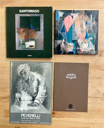 ARTE ITALIANA DEL DOPOGUERRA - Lotto unico di 4 cataloghi