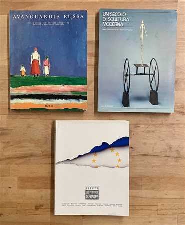 COLLEZIONI PRIVATE D'ARTE DEL XX SECOLO - Lotto unico di 3 cataloghi