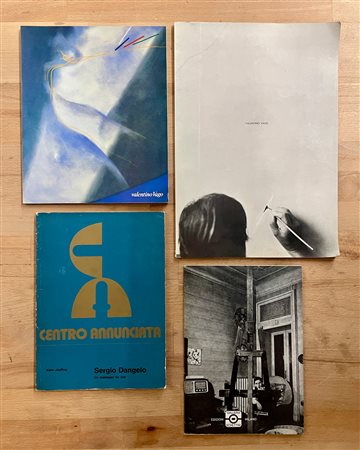 VALENTINO VAGO E SERGIO DANGELO - Lotto unico di 4 cataloghi