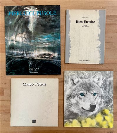 ARTE CONTEMPORANEA ITALIANA - Lotto unico di 4 cataloghi