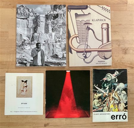 ARTE EUROPEA DEL DOPOGUERRA - Lotto unico di 5 cataloghi