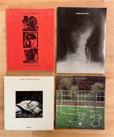 ARTISTI INTERNAZIONALI DEL DOPOGUERRA - Lotto unico di 4 cataloghi