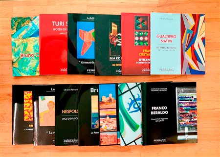 GALLERIA FERRARIN - Interessante lotto di 13 cataloghi