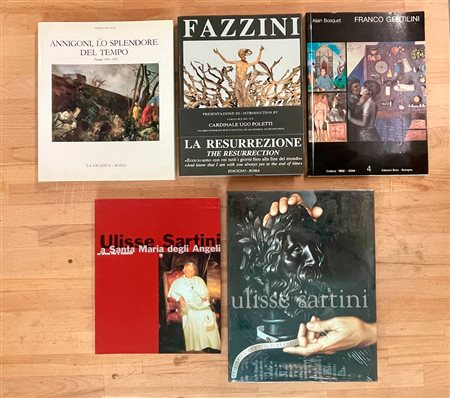 ARTE FIGURATIVA ITALIANA - Lotto unico di 5 cataloghi