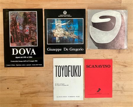 ARTE DEL DOPOGUERRA - Lotto unico di 5 cataloghi