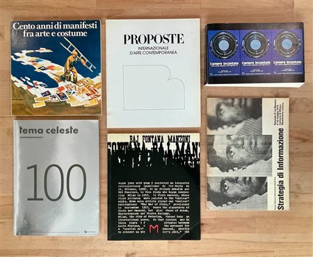 ARTE E MEDIA - Lotto unico di 6 cataloghi