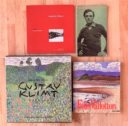 GRANDI MAESTRI DELLA STORIA DELL'ARTE - Lotto unico di 4 cataloghi