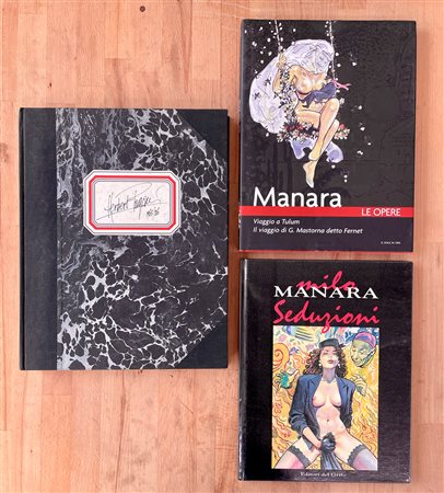MILO MANARA E HERERT PAGANI - Lotto unico di 3 cataloghi
