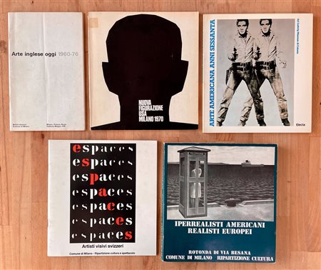 ARTE INTERNAZIONALE DEL DOPOGUERRA - Lotto unico di 5 cataloghi