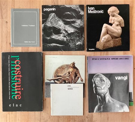 SCULTURA ITALIANA DEL DOPOGUERRA Lotto unico di 8 cataloghi: Lotto unico di 7...