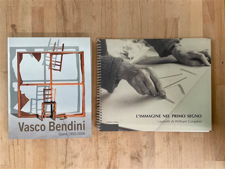 VASCO BENDINI E WILLIAM CONGDON - Lotto unico di 2 cataloghi