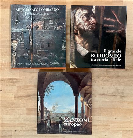 PITTURA ANTICA LOMBARDA - Lotto unico di 3 cataloghi