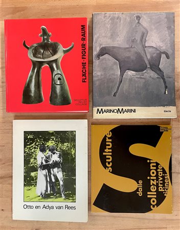 SCULTURA DEL XX SECOLO - Lotto unico di 4 cataloghi