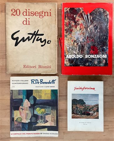 ARTE ITALIANA DEL DOPOGUERRA - Lotto unico di 4 cataloghi