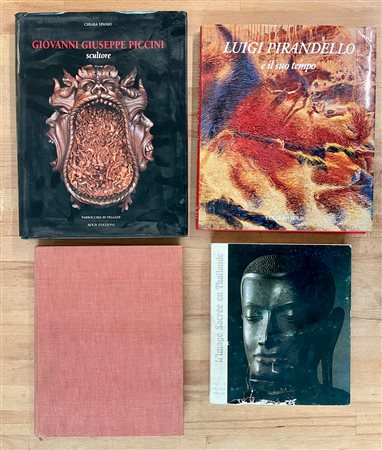 PITTURA E SCULTURA DEL XX SECOLO - Lotto unico di 4 cataloghi