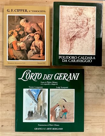 PITTURA BERGAMASCA - Lotto unico di 3 cataloghi