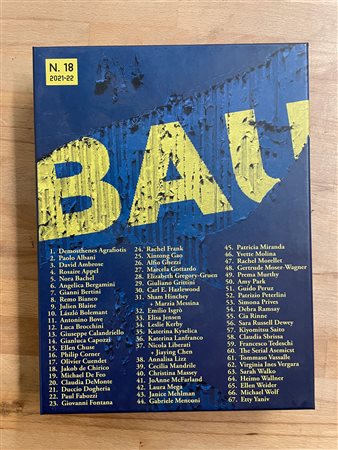 EDIZIONI D'ARTE (AUTORI VARI) - BAU Diciotto. Contenitore di cultura contemporanea. Collective poetry, 2021