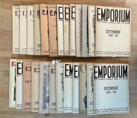 EMPORIUM - Lotto unico di numerosi numeri dell'omonima rivista