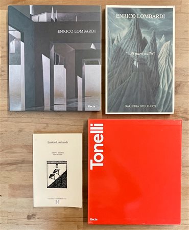 GIORGIO TONELLI E ENRICO LOMBARDI - Lotto unico di 4 cataloghi