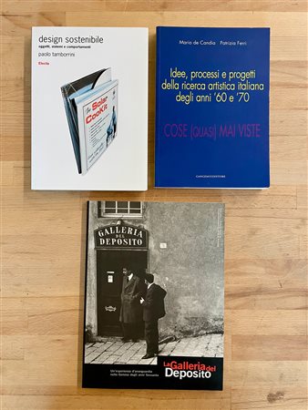 ARTE DEGLI ANNI '60 E '70 - Lotto unico di 3 cataloghi