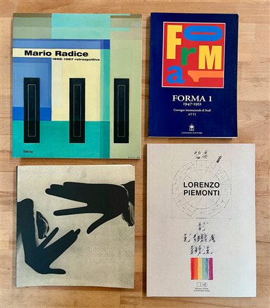 ASTRAZIONE ITALIANA DEL XX SECOLO - Lotto unico di 4 cataloghi