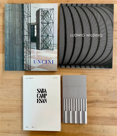 ARTE DEL DOPOGUERRA (UNCINI, MORANDINI, WILDING E CAMPESAN) - Lotto unico di 4 cataloghi